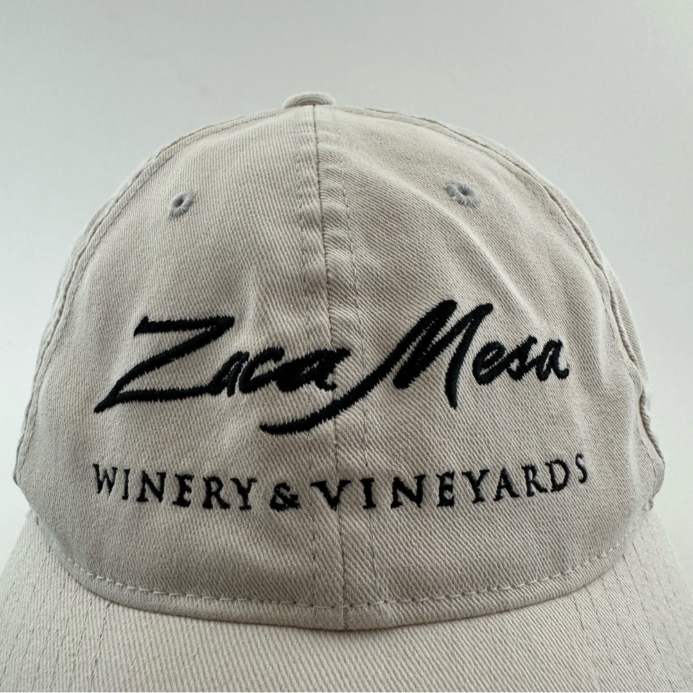 Zaca Mesa Winery & Vineyards 40th Anniversary est1973 Flexfit Dad Hat Fitted Cap - Picture 2 of 12